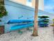 Kayaks and paddleboards are available for community residents to explore local waterways at 10520 Boardwalk Loop # 205, Lakewood Ranch, FL 34202