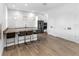 Modern kitchen featuring stainless steel appliances, sleek countertops, and ample storage space at 10520 Boardwalk Loop # 205, Lakewood Ranch, FL 34202