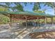 Community park pavilion featuring picnic tables and a large roof at 11910 Soft Rush Ter, Lakewood Ranch, FL 34202