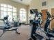 The fitness center is well-equipped with modern machines and large windows for natural light at 2185 Gulf Of Mexico Dr # 245, Longboat Key, FL 34228