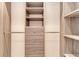 Custom built-in closet shelving and drawers to maximize storage space at 264 Van Gogh Cv, Bradenton, FL 34212