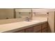 Bathroom featuring a light-colored vanity, sink, and mirror at 4008 Crockers Lake Blvd # 11, Sarasota, FL 34238