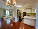 Bright kitchen with stainless steel appliances and breakfast bar at 503 Philodendron, Punta Gorda, FL 33955
