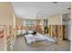 Unfinished basement during renovation with exposed framing and insulation at 6140 Midnight Pass Rd # A10, Sarasota, FL 34242