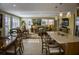 Spacious open-concept living area with direct sight lines to the fully equipped kitchen at 6140 Midnight Pass Rd # A10, Sarasota, FL 34242