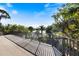 Balcony view of water and trees at 645 Palmetto Dr, Venice, FL 34293