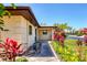 Home exterior with landscaped walkway and front entrance at 3208 Vivienda Blvd, Bradenton, FL 34207