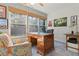 This is a bright office space with natural light and a comfortable chair and desk at 3296 Tallywood Ct # 7097, Sarasota, FL 34237