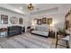 Bonus room boasts guitars, trunk, and a decorative rug, creating a unique space at 3617 Fair Oaks Pl, Longboat Key, FL 34228