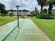 Outdoor shuffleboard courts in a well-maintained green setting at 4460 Ironwood Cir # 505Ad, Bradenton, FL 34209