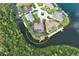 Stunning waterfront property with a private pool and lush landscaping at 5007 Palermo Dr, Punta Gorda, FL 33950