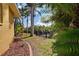 Beautiful backyard of the house with a canal view at 5007 Palermo Dr, Punta Gorda, FL 33950