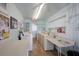 Functional laundry room with multiple washers, dryers, and ample workspace for added convenience at 5400 Gulf Dr # 25, Holmes Beach, FL 34217