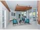 Comfortable lobby area with modern seating, abstract art, and stylish interior design at 101 S Gulfstream Ave # 4J, Sarasota, FL 34236