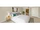 Inviting main bedroom featuring stylish furniture, a painting and access to an ensuite bathroom at 101 S Gulfstream Ave # 4J, Sarasota, FL 34236