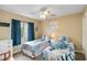 Charming bedroom featuring twin beds with unique nautical-themed bedding and decor at 10306 Palmbrooke Ter, Bradenton, FL 34202