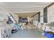 Spacious garage with ample storage and space for a vehicle, perfect for projects at 10315 Cortez W Rd # 17F, Bradenton, FL 34210