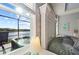 Bedroom lake view featuring a hot tub, serene lake and neighborhood views at 14238 59Th E Cir, Bradenton, FL 34211