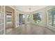 Sitting area with views of the lake and outdoor area at 6961 Scrub Jay Dr, Sarasota, FL 34241