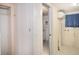 Picture showing a room with a doorway leading to a bathroom with neutral decor at 7 High St, Bradenton, FL 34208