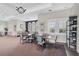 Well-lit lounge area features stylish seating, elegant decor, and comfortable atmosphere at 11050 Sandhill Preserve Dr, Sarasota, FL 34238
