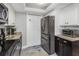 Well-appointed kitchen featuring stainless steel appliances and granite countertops at 1300 Gulf Blvd # 202, Indian Rocks Beach, FL 33785
