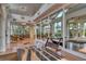 Bright lobby with large windows, sleek tile flooring, stylish furnishings, and access to the outdoor area at 2320 Terra Ceia Bay Blvd # 808, Palmetto, FL 34221