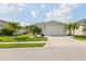Charming single-story home with well-manicured lawn, palm trees, and a two-car garage at 3711 Manorwood Loop, Parrish, FL 34219