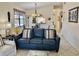 Comfortable living room with neutral tones, modern decor and lots of light at 4440 47Th W Ave # 204, Bradenton, FL 34210
