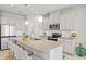 Contemporary kitchen with granite counters, stainless appliances, and a pantry for extra storage at 6306 115Th E Ave, Parrish, FL 34219