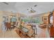 Bright and airy living area with neutral decor, stylish furniture, and lots of natural light at 6617 Nautical Dr, Lakewood Ranch, FL 34202