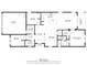Detailed floor plan showcasing the layout of a 1370 sq ft home with three bedrooms and attached garage at 8619 Firefly Pl, Parrish, FL 34219