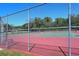 Fenced tennis courts in a complex, offering a great space for recreational activities with ample space for tennis enthusiasts at 2130 Temple St, Sarasota, FL 34239