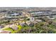 Wide shot from above of the community highlighting the proximity to a pond at 2515 130Th E Ave, Parrish, FL 34219