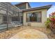 Private patio with an outdoor pool and screened-in lanai for relaxation and entertaining at 2515 130Th E Ave, Parrish, FL 34219