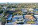 Home with a pool and a private backyard overlooking the canal and the intercoastal waters at 309 Avenida Milano, Sarasota, FL 34242