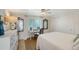 Nicely decorated bedroom with a large dresser at 309 Avenida Milano, Sarasota, FL 34242