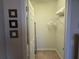 Bright closet featuring an upper shelf and rod for efficient storage solutions at 3780 82Nd Avenue E Cir # 101, Sarasota, FL 34243