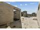 The concrete block walls of a new structure are shown on a concrete slab at 7407 226Th E St, Bradenton, FL 34211