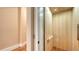 Private residential elevator with wood paneled walls at 7706 Desoto Memorial Hwy, Bradenton, FL 34209