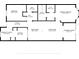 Floor plan layout of home with kitchen, living room, bedrooms and bathrooms at 923 Fairwaycove Ln # 103, Bradenton, FL 34212