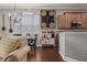 Cozy dining room adjacent to the kitchen, featuring stylish decor and natural light at 1318 3Rd Street E Cir, Palmetto, FL 34221