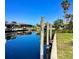Waterfront property on the canal offers deep water access, a concrete seawall, and the possibility of boat dockage at 1428 Pine Island Ct, Punta Gorda, FL 33950