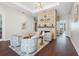 Charming lobby area with stone fireplace and comfortable seating at 1524 Remington Trace Dr, Port Charlotte, FL 33953