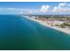 Expansive oceanfront view of a beautiful white sandy beach at 1582 Overbrook Rd, Englewood, FL 34223