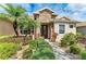 Close up of the front exterior of a well maintained home at 368 Snapdragon Loop, Bradenton, FL 34212