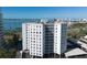 Modern high-rise building featuring multiple units, covered parking, and beautiful waterfront access at 435 S Gulfstream Ave # 1103, Sarasota, FL 34236