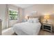 Bright bedroom with large windows and modern furnishings at 11981 Hunters Creek Rd, Venice, FL 34293