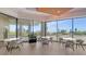 A common room offers comfortable seating and a view of the beach at 1211 Gulf Of Mexico Dr # 207, Longboat Key, FL 34228