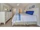 Tastefully decorated bedroom offers a comfortable place to rest and relax at 14459 River Beach Dr # 218, Port Charlotte, FL 33953